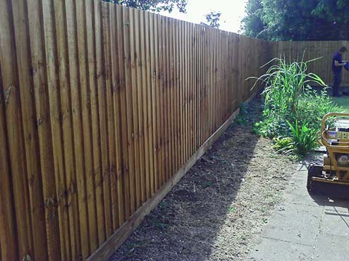 Garden Fences in Suffolk